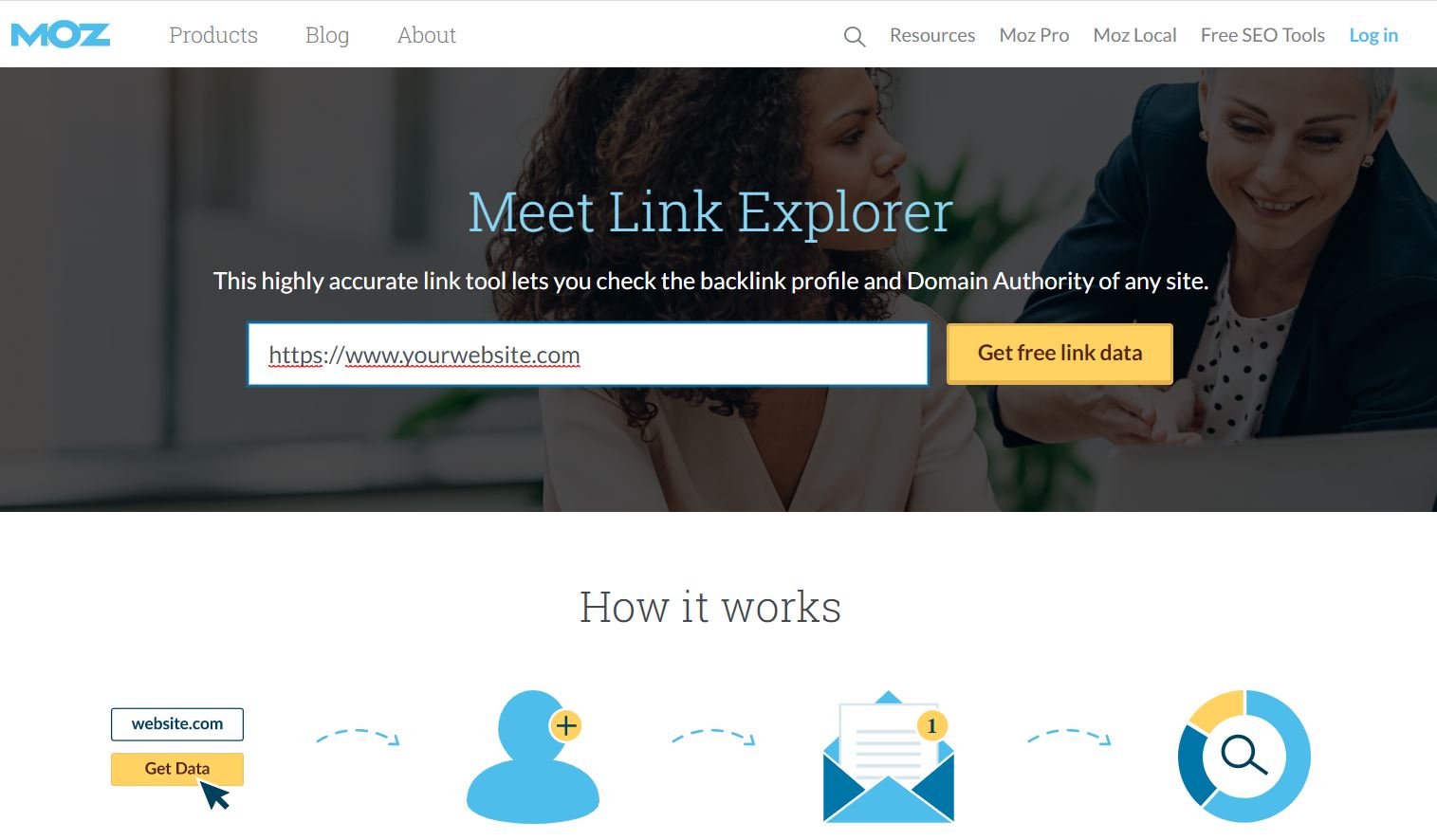 Technical SEO-Moz Link Explorer1