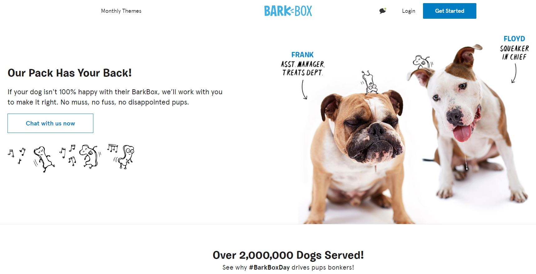 Barkbox website