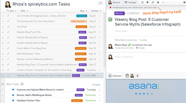 Asana Task Management