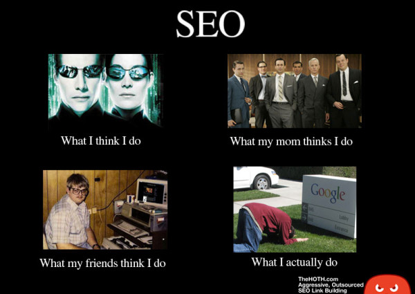 what i actually do seo