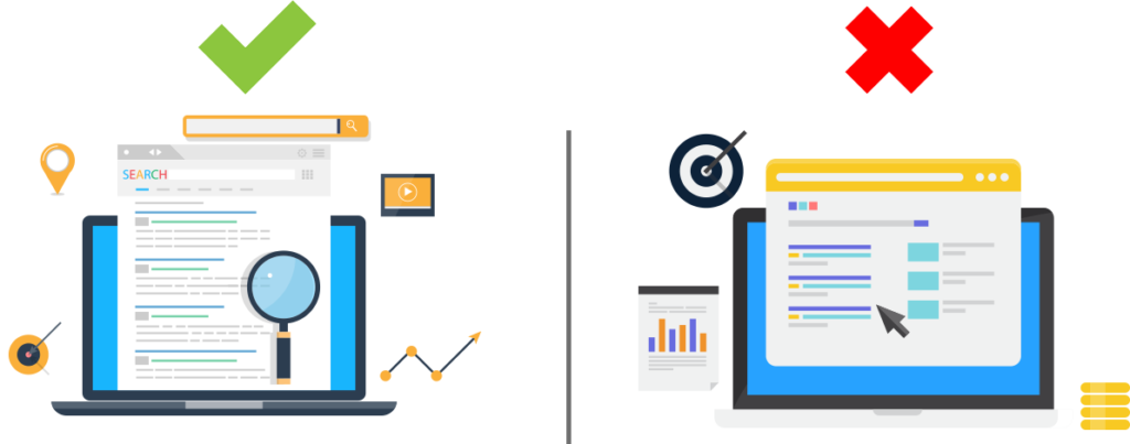 Good vs. Bad SEO Strategies